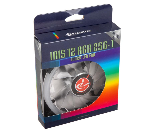Raijintek IRIS Rainbow 120mm RGB (3Pack) - 424042 - zdjęcie 5